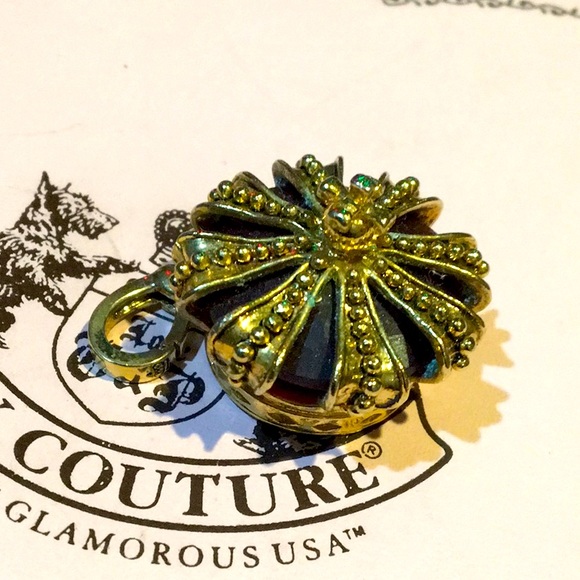 Juicy Couture charm large garnet crown - Picture 1 of 5